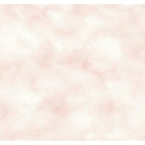 RoomMates Peel Stick Wallpaper Pink Cloud Soft Whimsical Baby‎ Girl Accent Wall